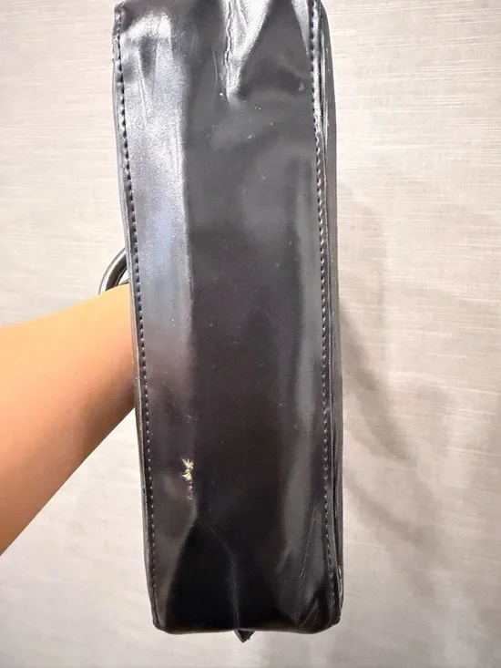 LOUIS VUITTON Epi Leather Sablon Handbag Black Tophandle bag - Fair condition - Picture 8 of 12